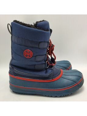 Sporto Winter boots Big Kids Size 6 Blue Red